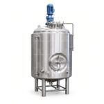 Industrieller Edelstahlfermenter-Bioreaktor mit PLC-Belüftung und -Rührung – Bild 3