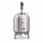 Industrieller Edelstahlfermenter-Bioreaktor mit PLC-Belüftung und -Rührung – Bild 5