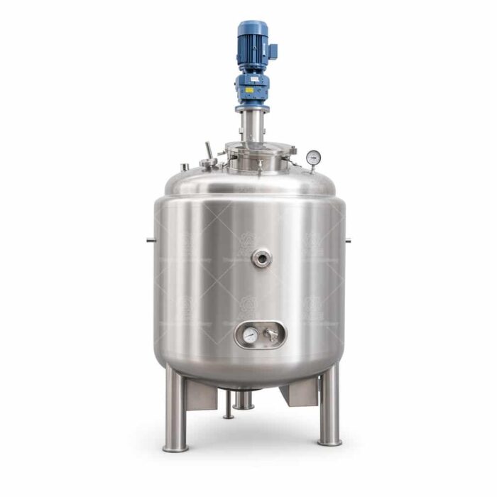 Industrieller Edelstahlfermenter-Bioreaktor mit PLC-Belüftung und -Rührung – Bild 5