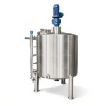 Industrieller Edelstahlfermenter-Bioreaktor mit PLC-Belüftung und -Rührung – Bild 6