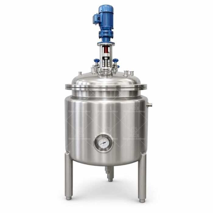 Industrieller Reaktor Mischbehälter Homogenisierer Mixer für Farbe Sirup Kosmetik Shampoo Seife – Bild 3