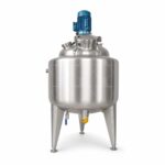 Umhüllter Edelstahl-Mischbehälter-Reaktor mit Rührmotor, Heizung & Kühlung für die chemische und Lebensmittelindustrie – Bild 2