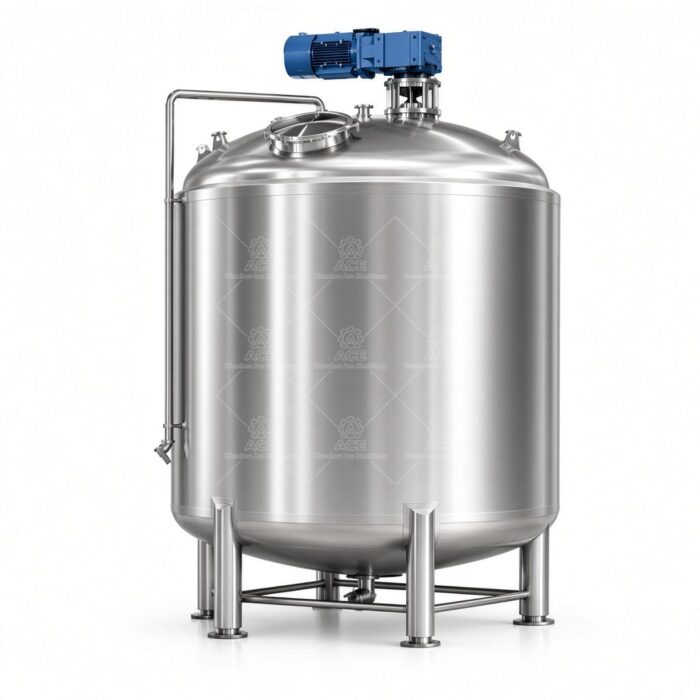 Umhüllter Edelstahl-Mischbehälter-Reaktor mit Rührmotor, Heizung & Kühlung für die chemische und Lebensmittelindustrie – Bild 4