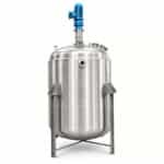 Roestvrijstalen chemische reactor met agiterende emulgerende mixer voor siroop en vloeibare sausverwerking - Afbeelding 2