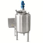 Stainless Steel Cosmetic Mixing Tank Reactor Electric Heating Magnetic Stirrer - Image 6