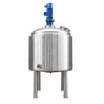 Serbatoio reattore in acciaio inossidabile controllato da PLC con agitatori, 300L-10000L - immagine 5