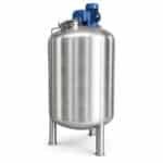 Stainless Steel Detergent Anchor Scraper Vacuum Reactor with Wall Stirring - Billede 2