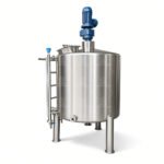 Stainless Steel Detergent Anchor Scraper Vacuum Reactor with Wall Stirring - Billede 4