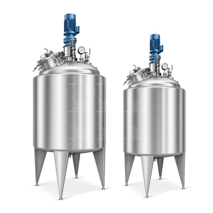 Half Tube Jacketed Reactor with Internal Coil for Resin & Chemical Processing - Image 2