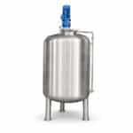 SUS316L Shampoo Production Line Cosmetic Lotion Cream Mixing Reactor Tank - Image 5
