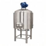 Serbatoio di miscelazione liquido in acciaio inossidabile da 500L con azionamento a frequenza variabile e riscaldamento elettrico per reattore chimico - immagine 4