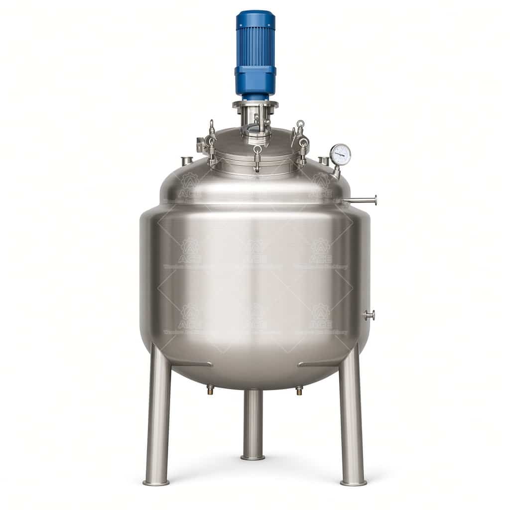 A_317.jpg Heated Stirred Stainless Steel Dissolution Reactor for Liquid Mixing - Image 1