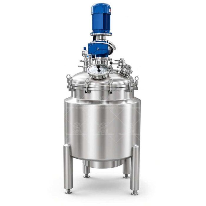 Reattore di miscelazione in acciaio inossidabile riscaldato elettricamente da 500L/1000L con agitatori - immagine 6