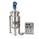 Stainless Steel Magnetic Agitator Stirrer with Dual Propeller Bottom Flange Mount - Image 3