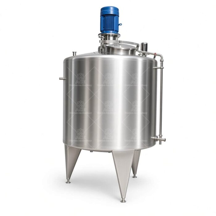 Stainless Steel Magnetic Agitator Stirrer with Dual Propeller Bottom Flange Mount - Image 6