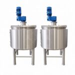 Stainless Steel Mixing Tank with Bottom Emulsifier & Circulation Reactor - Image 6