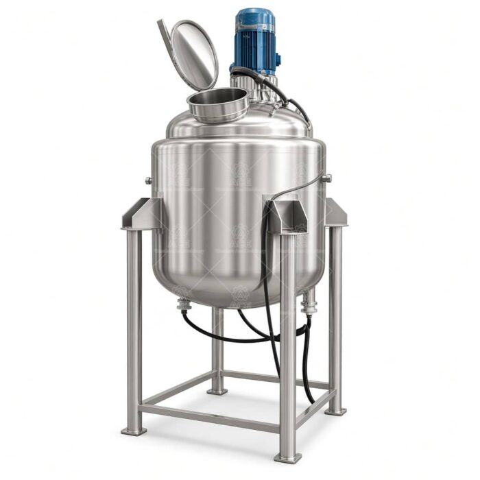 1000L Tangki Reaktor Berlapis Stainless Steel dengan Pencampuran untuk Pengolahan Kimia - Gambar 3