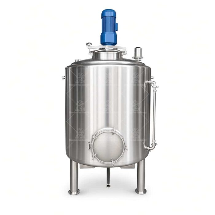1000L Tangki Reaktor Berlapis Stainless Steel dengan Pencampuran untuk Pengolahan Kimia - Gambar 5
