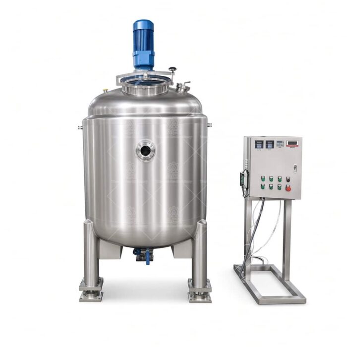 Large-Scale Stainless Steel Transesterification Reactor for Industrial Production - Image 4