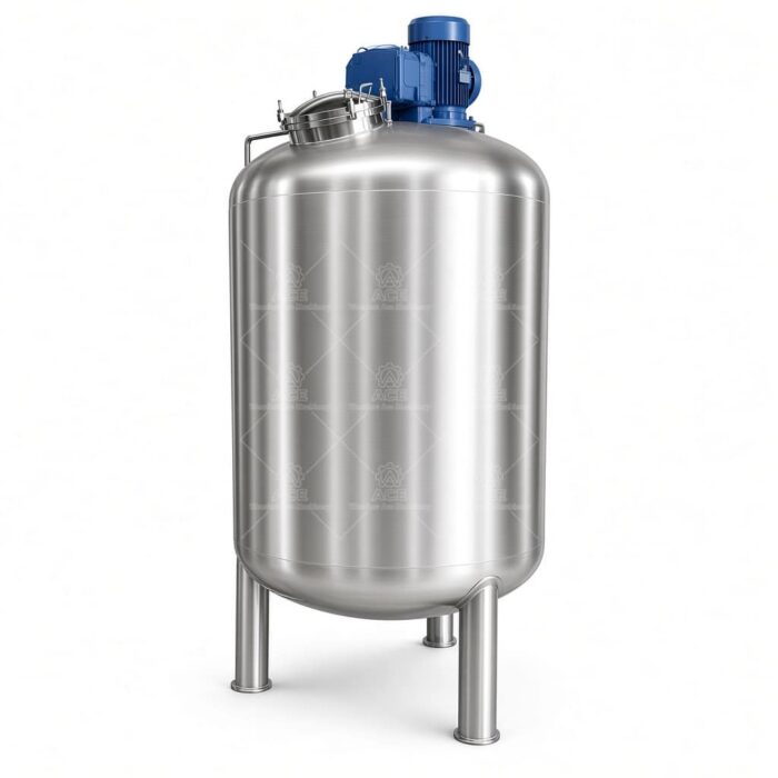 Custom Stainless Steel Vacuum Dispersion Stirring Reactor for Chemical Mixing - Image 4