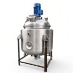 Custom Stainless Steel Vacuum Dispersion Stirring Reactor for Chemical Mixing - Image 6