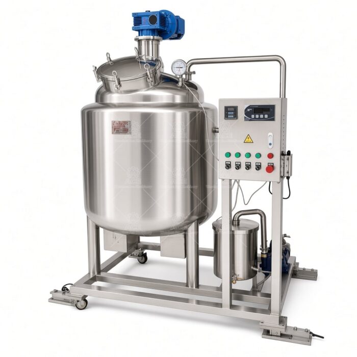 SUS316 Jacketed Vacuum Chemical Reactor Kettle for Laboratory Melting & Heating - Image 4