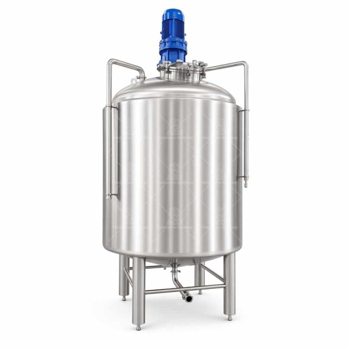500L Stainless Steel Vacuum Mixing Tank with Agitator Motor Reactor - Image 4