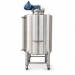 Vertical Stainless Steel Reactor Tank with Stirring for Fine Chemical Processing - Image 5