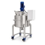 500L Stainless Steel Electric Jacketed Chemical Reactor, Sealed Pressure Tank - Gambar 4