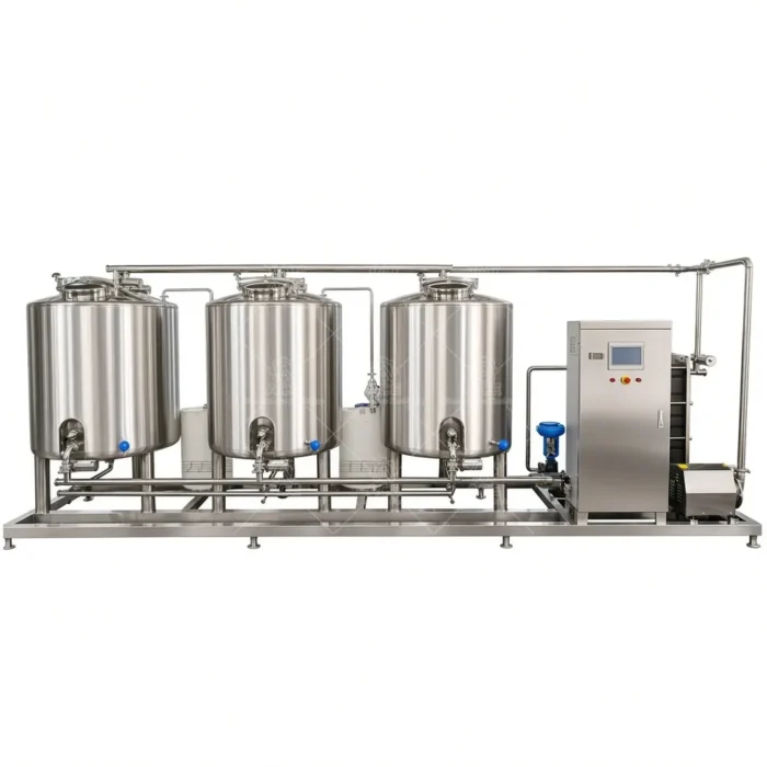 Large CIP Deoxygenated Water Tank – Custom Stainless Steel Tank Body - Image 5