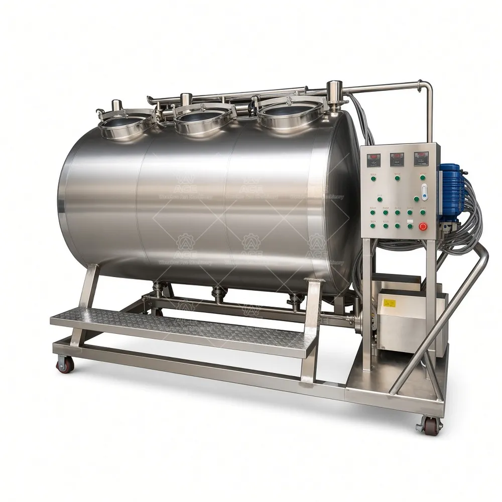 50 to 200 Liter CIP Cleaning System for Brewery Brewing Machine