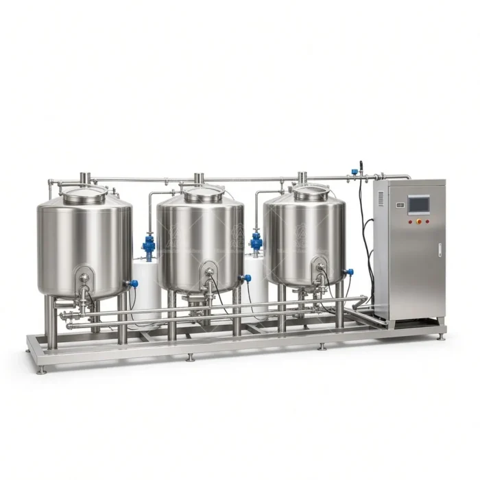 100L Stainless Steel CIP Cleaning System for Beer Brewing - Image 3