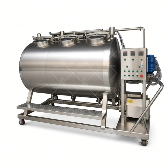 100L Stainless Steel CIP Cleaning System for Beer Brewing - Image 4