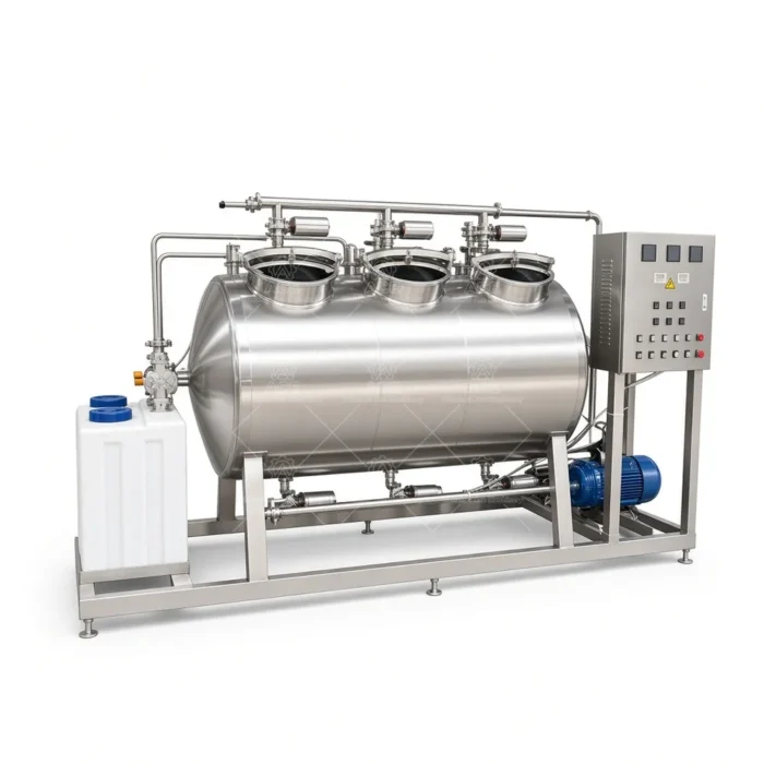 100L Stainless Steel CIP Cleaning System for Beer Brewing - Image 5