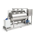 Carrito CIP alcalino de dos tanques con calentamiento eléctrico para limpieza de cervecería - Imagen 3
