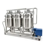 Automatic 3 Vessel CIP Cleaning System with Portable CIP Pump - Image 5