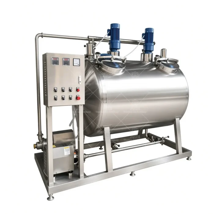 Double-Tank Beverage CIP Cleaning System | Pipeline CIP Machine - Image 3