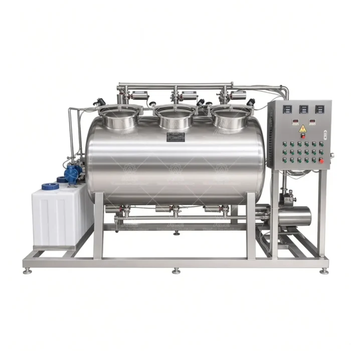 Double-Tank Beverage CIP Cleaning System | Pipeline CIP Machine - Image 6