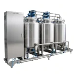 Double-Tank Beverage CIP Cleaning System | Pipeline CIP Machine