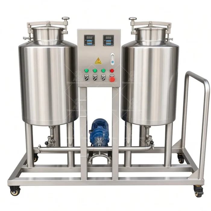 Horizontal Integrated CIP Cleaning Machine for Pipeline Systems - Image 3