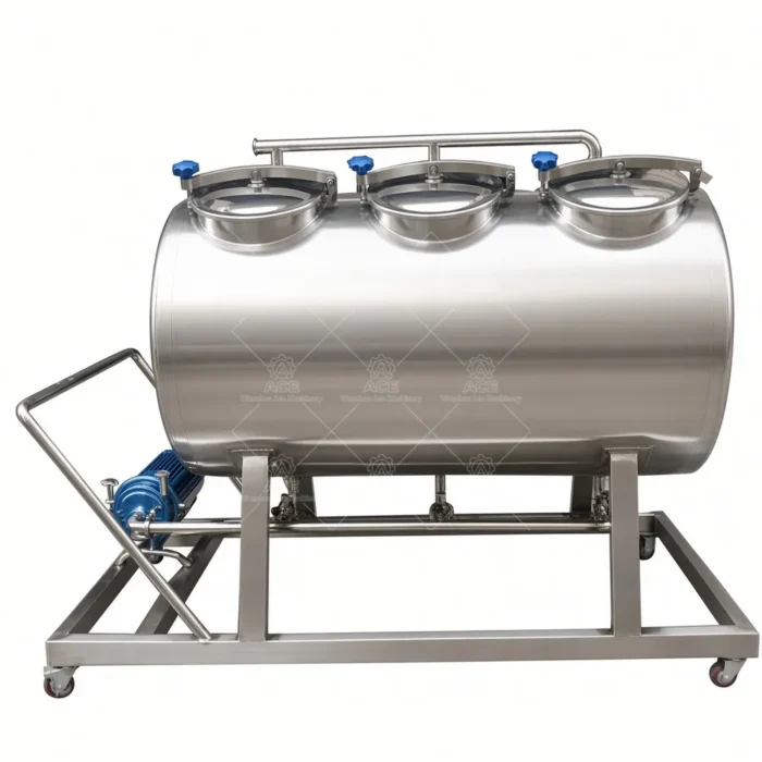 Horizontal Integrated CIP Cleaning Machine for Pipeline Systems - Image 4