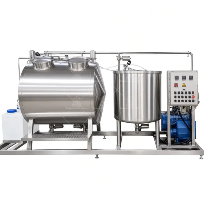 Horizontal Integrated CIP Cleaning Machine for Pipeline Systems - Image 6