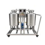 Fully Automatic Mobile 3-Tank Stainless Steel CIP System for Beverage & Dairy