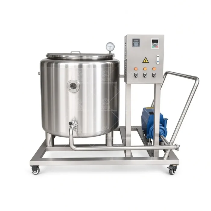 Mobile Split Type Single Tank CIP System for Food Processing - Image 5
