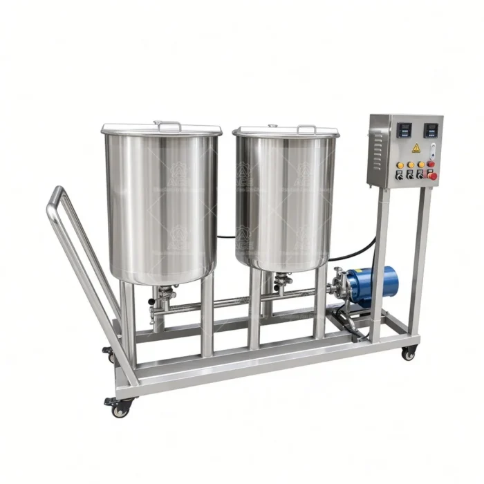 304/316L Stainless Steel CIP Cleaning System for Dairy & Beverage - Image 2