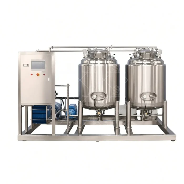 304/316L Stainless Steel CIP Cleaning System for Dairy & Beverage - Image 3