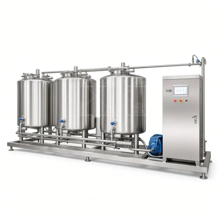 Explosion-Proof Electric CIP Cart | Stainless Steel Cleaning System - Image 4
