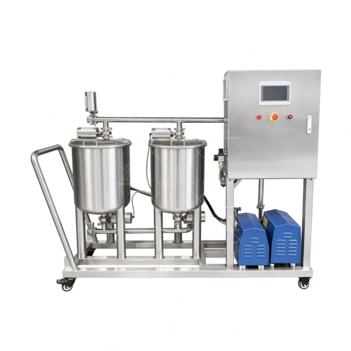 304/316L Stainless Steel CIP Cleaning System for Dairy & Beverage - Image 6
