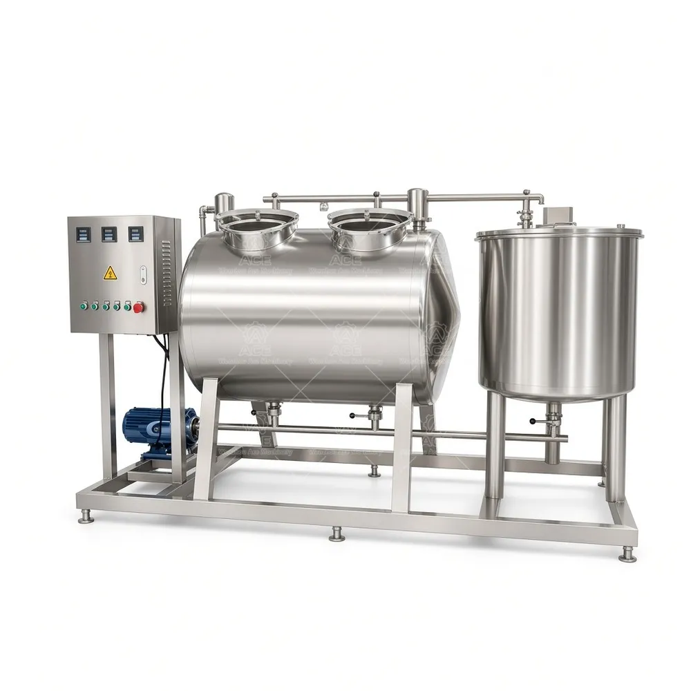 304/316L Stainless Steel CIP Cleaning System for Dairy & Beverage