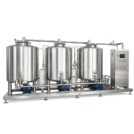 100L Mobile CIP Cart Stainless Steel Clean in Place System with Washer Pump - Image 2